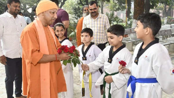 bal diwas cm yogi