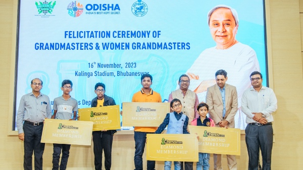 Odisha Grand master and rising stars honor