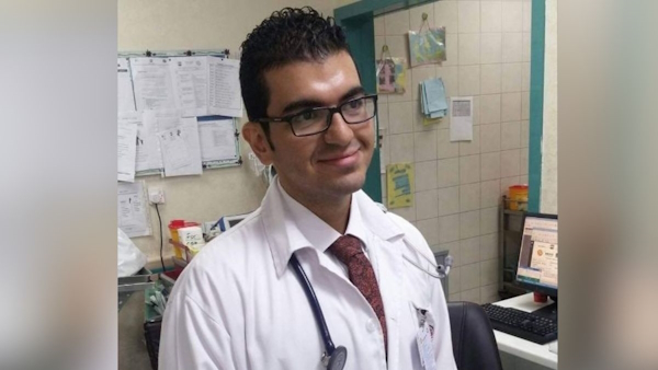 palestinian doctor Hammam Alloh died