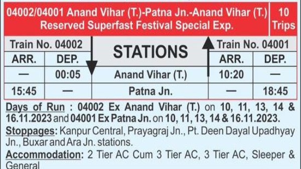 Special Trains