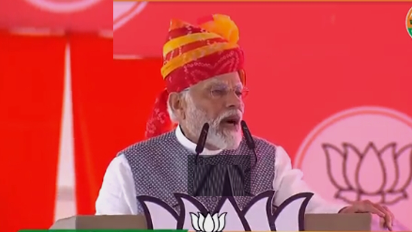 PM Modi addressed public meeting in Barmer
