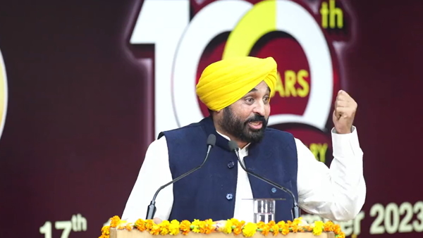 पंजाब: होशियारपुर में CM भगवंत मान की विशाल रैली