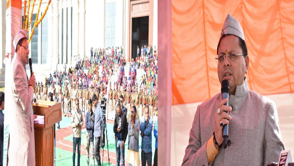 CM pushkar Dhami big announcement summer capital Gairsain, draft of Uniform Civil Code almost ready