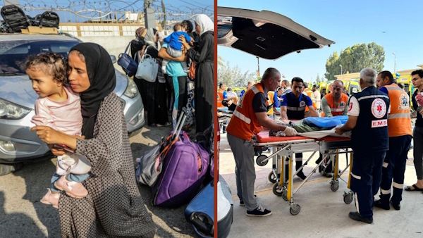 Foreign Citizen leaves Gaza