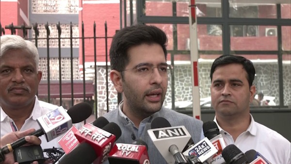 AAP files complaint against BJP regarding social media post Raghav Chadha