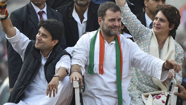 congress leader Rahul Gandhi Jyotiraditya Scindia