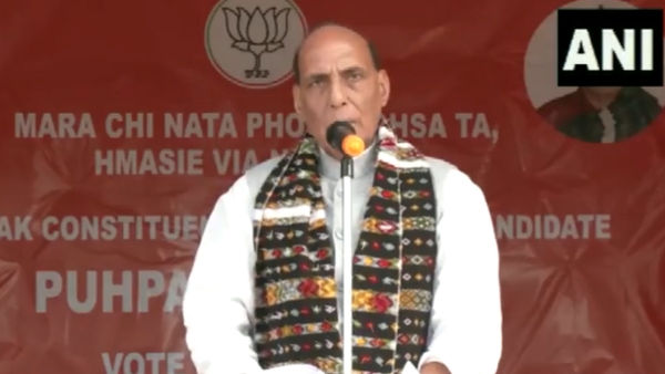  Rajnath Singh in Mizoram
