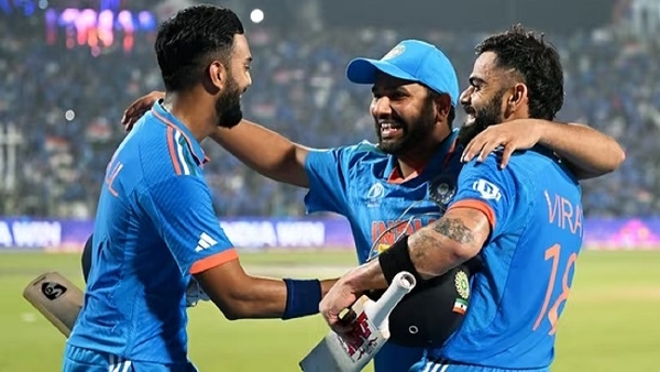 rohit sharma kl rahul virat kohli