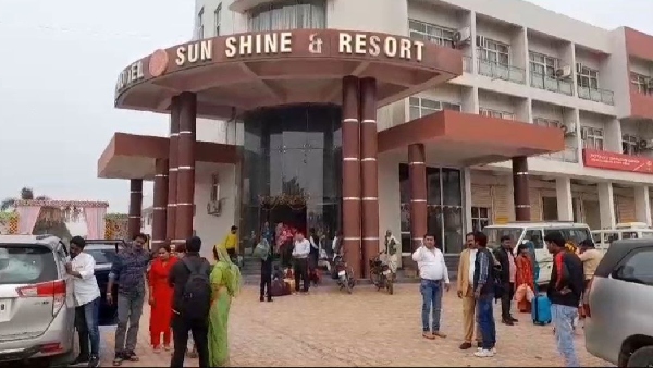 satna hotel sun shine wedding theft, 