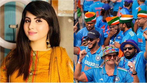 Sehar Shinwari on IND vs AUS