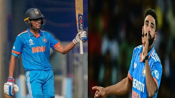 Shubhman Gill, Mohammad Siraj 