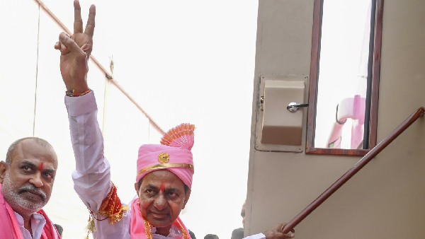 telangana cm kcr and brs