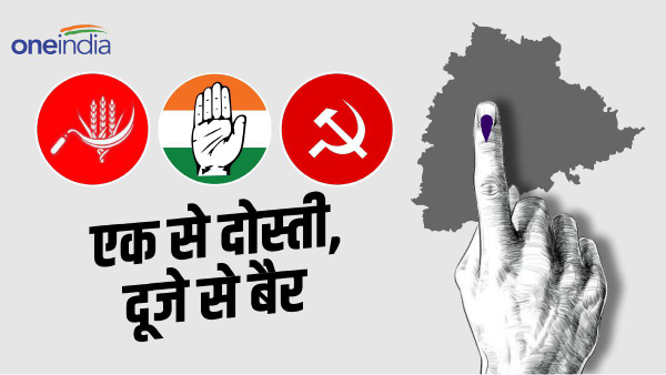 telangana congress and left