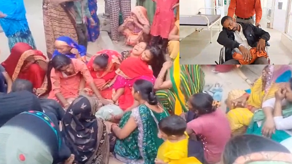 father consumed poison after 4 children died due to electrocution Two days ago in unnao 