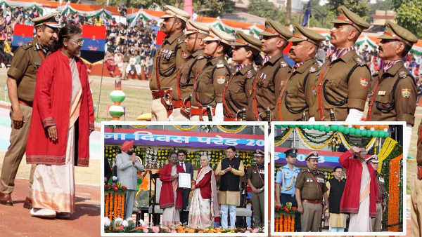Foundation Day: President Draupadi Murmu honored personalities, CM pushkar Dhami 4 big announcements