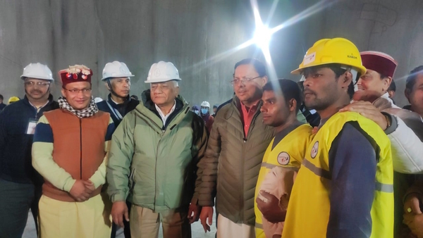 Uttarkashi tunnel Latest Photo
