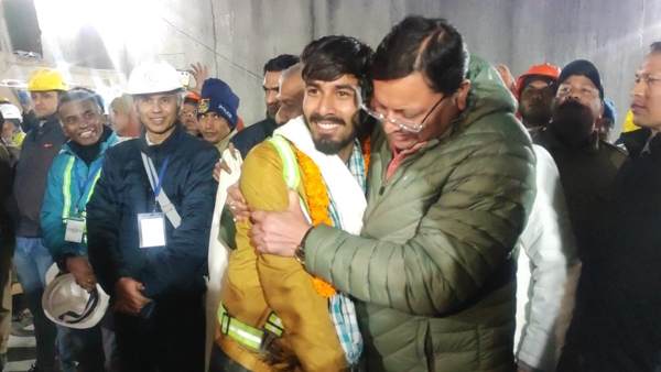 Uttarkashi tunnel Latest Photo