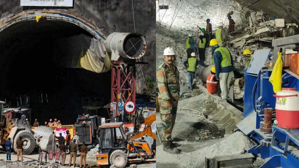 uttarkashi pipe reached the workers trapped inside the tunnel, NDRF took charge, will get them out 