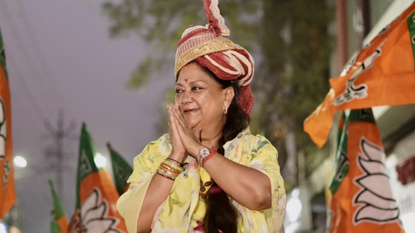 Vasundhara Raje number one leader