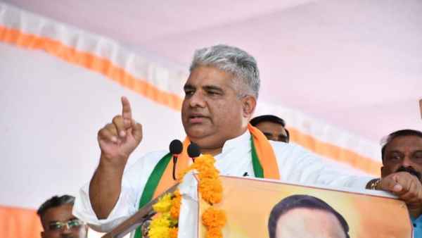 Bhupendra Yadav addressed the meeting organized at Malthon Stadium in Khurai