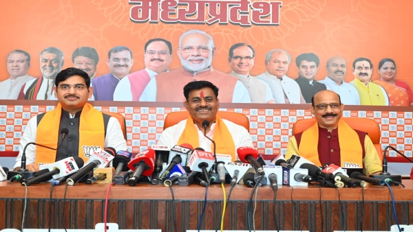 BJP MLA Rameshwar Sharma targeted Congress and Jitu Patwari regarding real Hindus