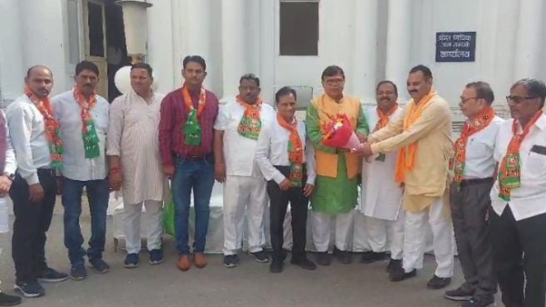 Before Amit Shahs arrival, Jyotiraditya Scindia gave membership to many Congress leaders