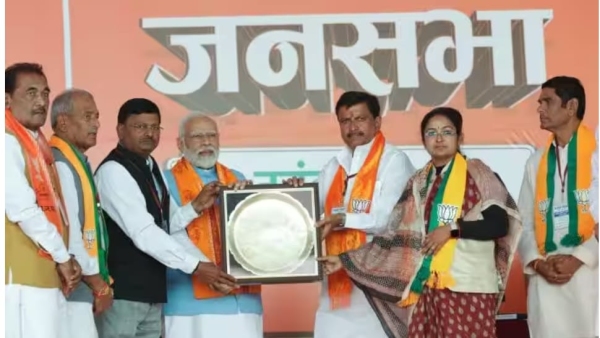 Narendra Modi on Congressmen in Satna, said Congress balloon of lies burst in MP Assembly Election