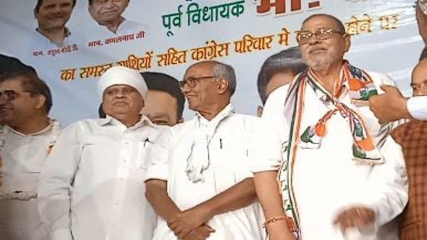 Democracy is danger in BJP government hence people of Ambedkar Gandhi ideology united Digvijay Singh