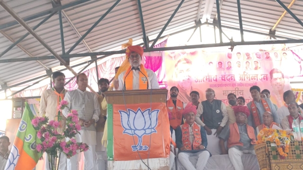 BJPs resolution is a milestone, Congress has lies, Prahlad Singh Patels statement in Biaora, Rajgarh