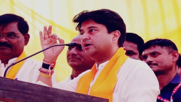 Congress means missing government, paddy purchased, Jyotiraditya Scindia statement in Moongwali