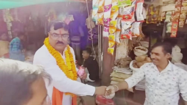 Kamal Patels assembly seat Harda, Congress candidate doubles down on BJP over corruption