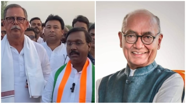 BJP filed complaint in Election Commission against Congress leaders Digvijay Singh, Ajay Kamleshwar Patel
