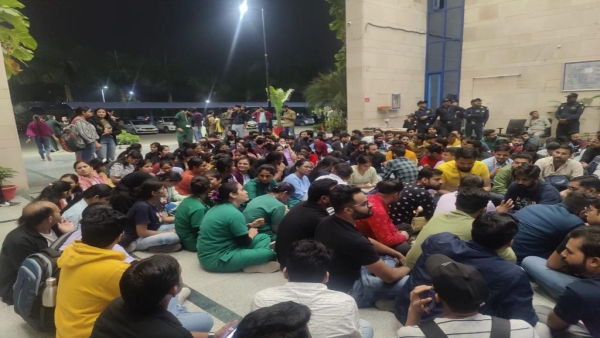 Dispute between doctors and nursing staff in bhopal AIIMS, nursing staff started strike