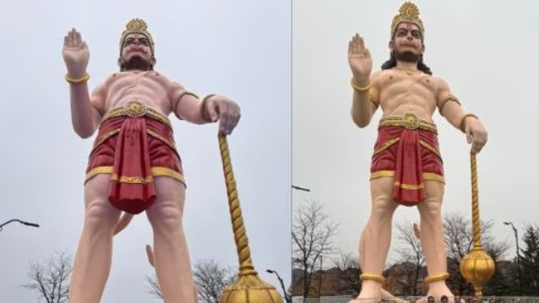 Tallest 55 feet Hanuman statue