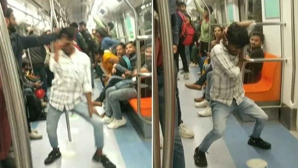 Delhi metro viral video