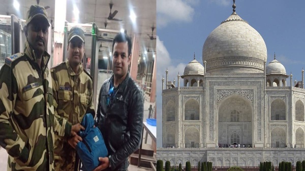 agra taj mahal bag