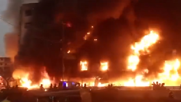 Karachi Arshi Mall Fire