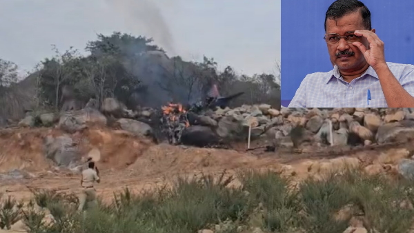 IAF trainee plane crash in Telangana