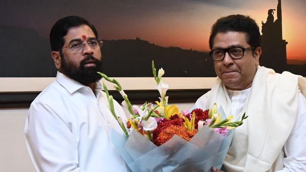 MNS Raj thackeray meets CM Eknath Shinde MNS Raj thackeray meets CM Eknath Shinde