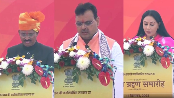 Rajasthan CM and Deputy CM 