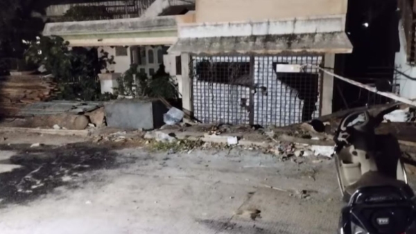 Skeletal remains of family