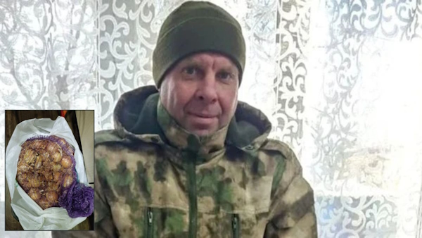 soldier received vegetables as compensation