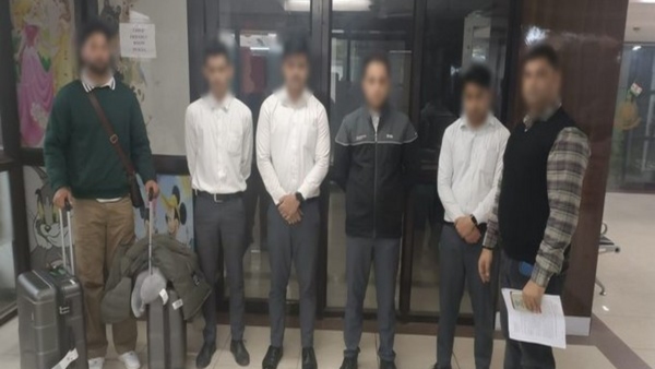 Delhi airport human trafficking