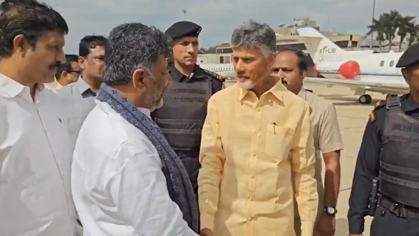 Chandrababu Naidu and DK Shivakumar meet sparked fresh speculation