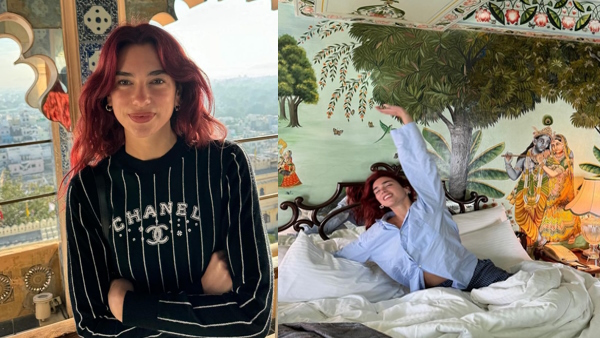 pop singer Dua Lipa in udaipur