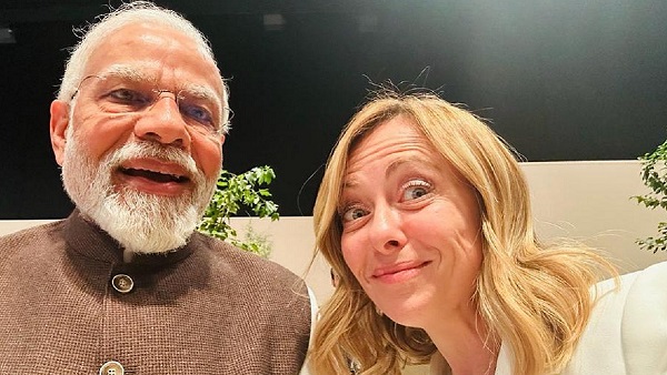 Italian PM Giorgia Meloni And PM Narendra Modi Italian PM Giorgia Meloni And PM Narendra Modi
