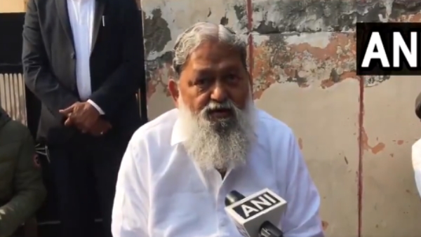 Haryana Home Minister Anil Vij Haryana Home Minister Anil Vij