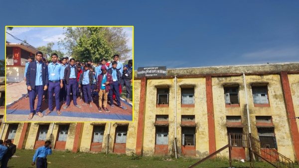 Jabalpur-vision-impaired-students-protests Jabalpur-vision-impaired-students-protests