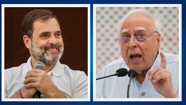 Kapil Sibal support Rahul Gandhi 