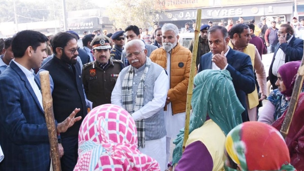 Haryana CM Manohar Lal Khattar